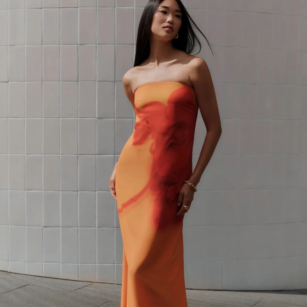 Meshki “amaya” Strapless Dress